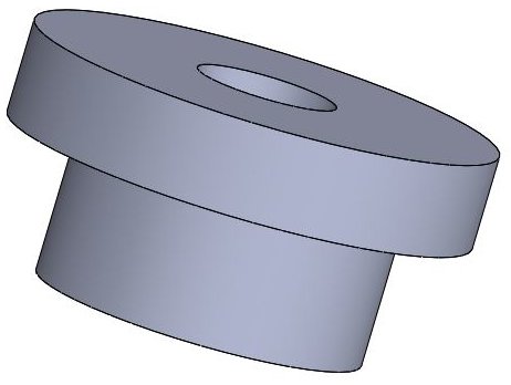 Shoulder washer has a shoulder type structure.