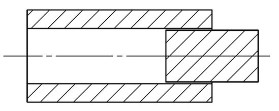 In clearance fit, size of hole is always larger than size of shaft.