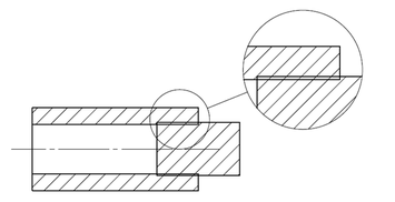 In Interference fit, size of shaft is always larger than size of hole.