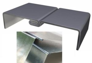 Folding or bending tabs is an economical way for making permanent sheet metal joints.