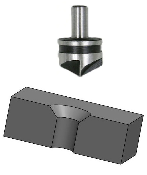 Countersinking is a metal cutting operation for making a cone shaped enlargement at the start of already drilled hole.