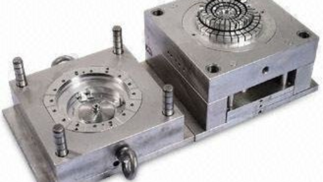 This image shows single cavity injection mold