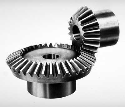 this image shows a straight bevel gears