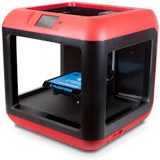 FlashForge Finder is a best budget 3D printer with a build volume of 140 x 140 x 140 mm and equipped with 3.5-inch color LCD for the user interface.