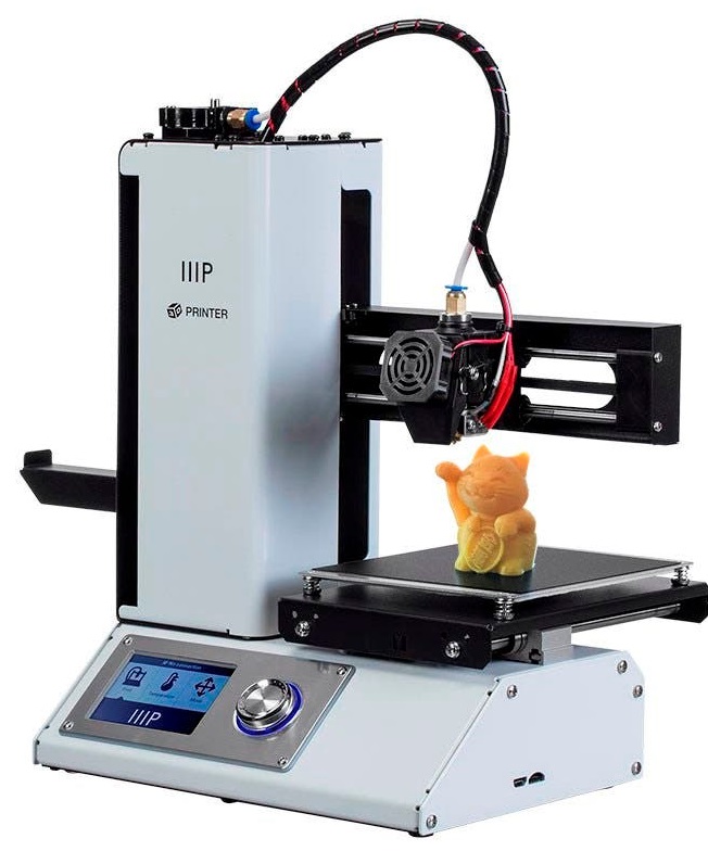 Monoprice MP Select Mini is the cheapest budget 3D printer.