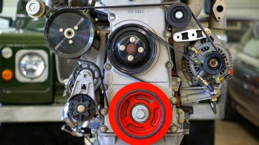belt drive are used in cars to deliver power to various components such as alternator, air conditioning system etc.