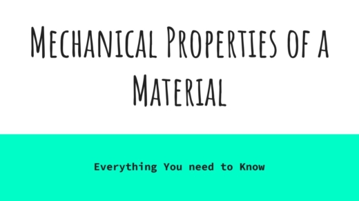 Mechanical Properties of a Material