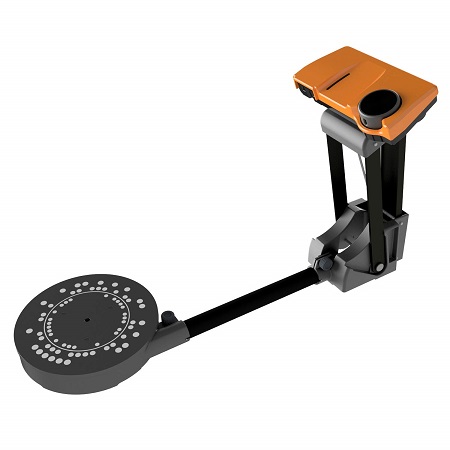 This image shows an affordable Sol laser 3D Scanner