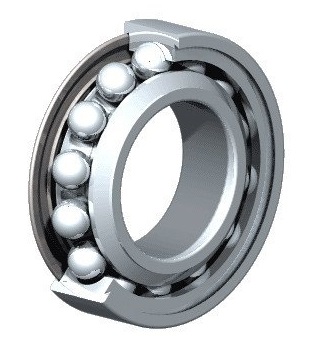 This image shows a Single Row Ball Bearing