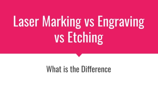 Laser Marking vs Engraving vs Etching