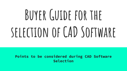 Selection of CAD Software