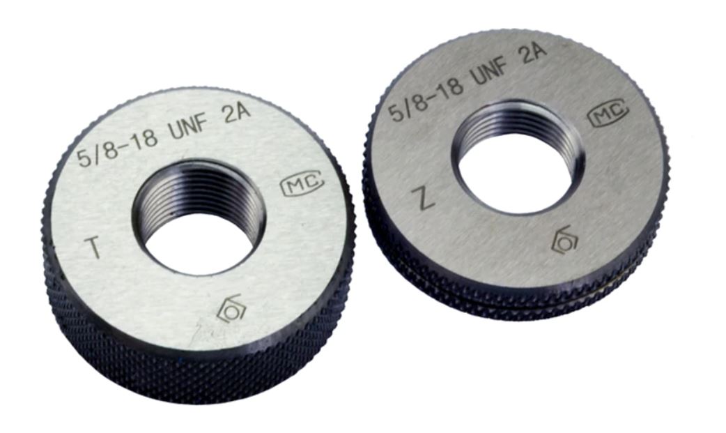 THREAD RING GAUGE (GO & NO GO), Size: MM And Inch Size
