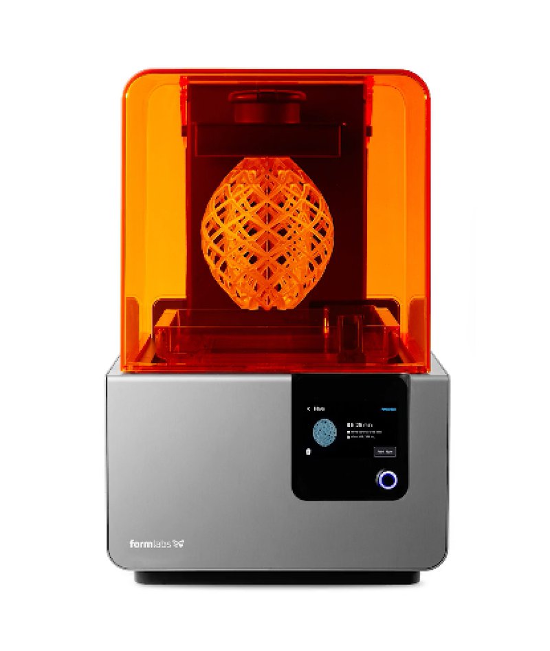 this image shows SLA type of 3D printer
