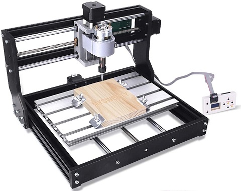 this image shows a low cost desktop cnc machine.