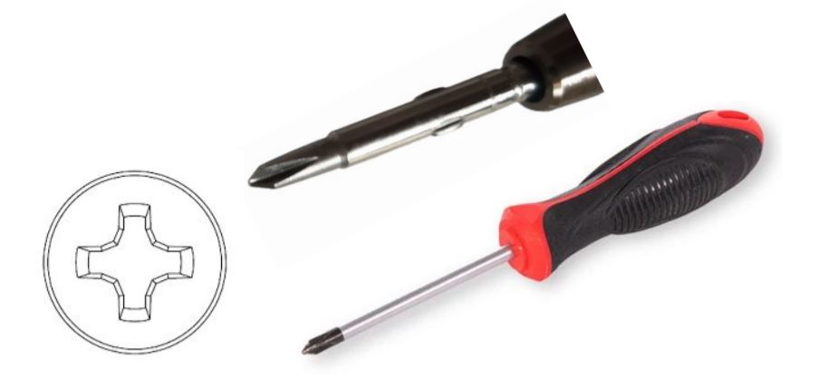 this image shows a Phillips Head Screwdrivers