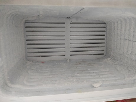 This image shows a Evaporator in Refrigerator