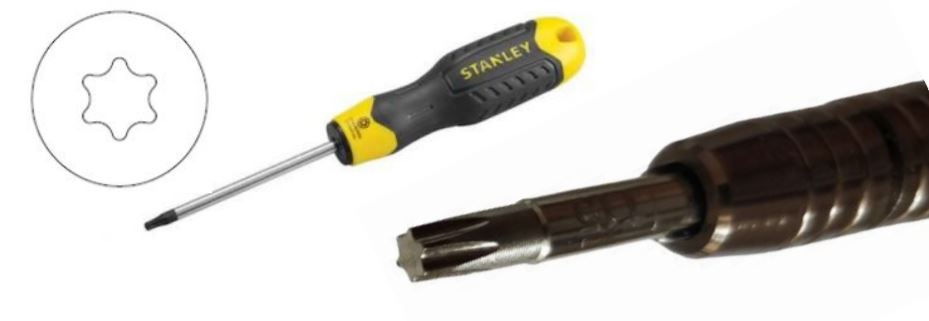 This image shows a Torx Screwdriver