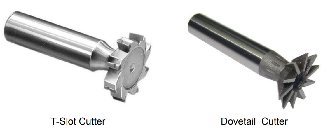 T-slot and Dovetail Cutter for Machined Parts