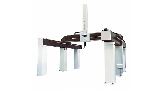 Gantry type of CMM have a floor-mounted structure similar to Bridge CMM but larger in length